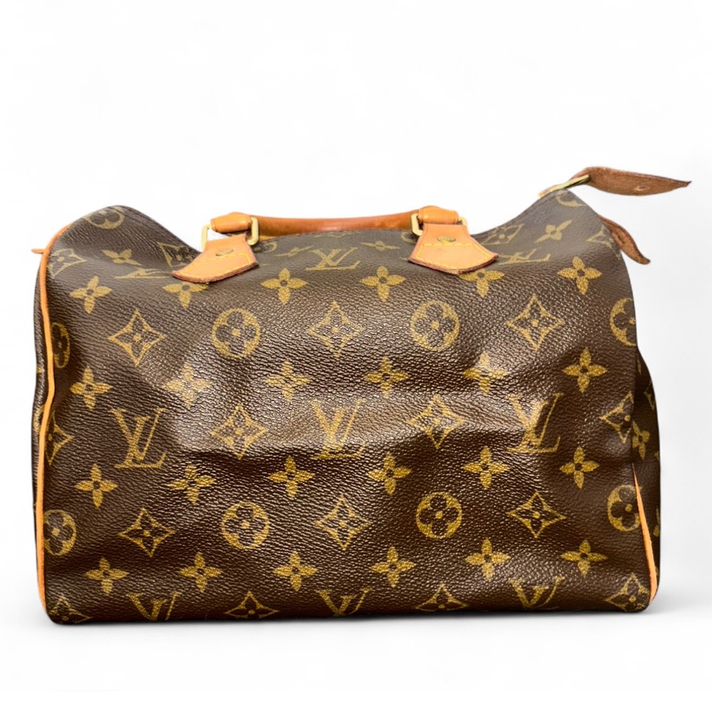 Louis Vuitton Speedy 25 Monogram Canvas Bag – Vintage Classic (COA INCLUDED)